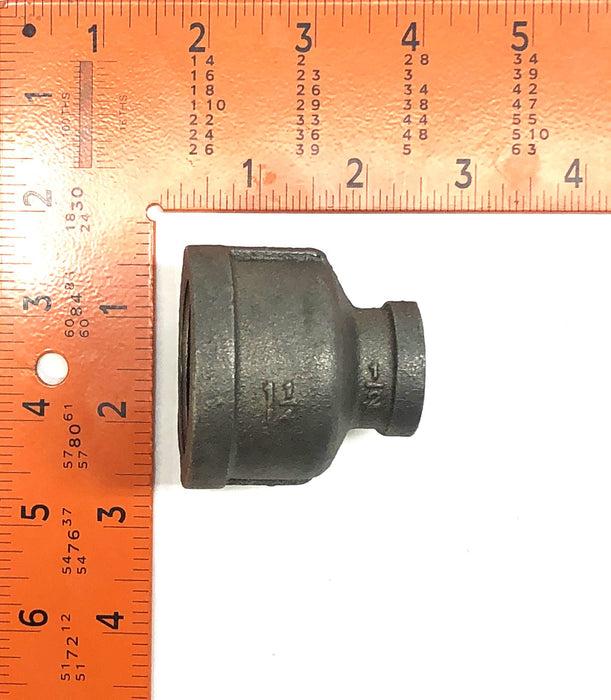 LDR 1-1/4"X1/2" Black Reducing Coupler 310RC-11412 [Lot of 5] NOS