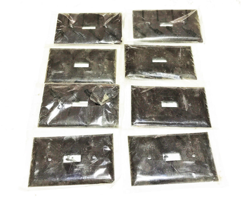 Pass & Seymour/Hubbell Brown Switch Cover TP1 [Lot of 8] NOS