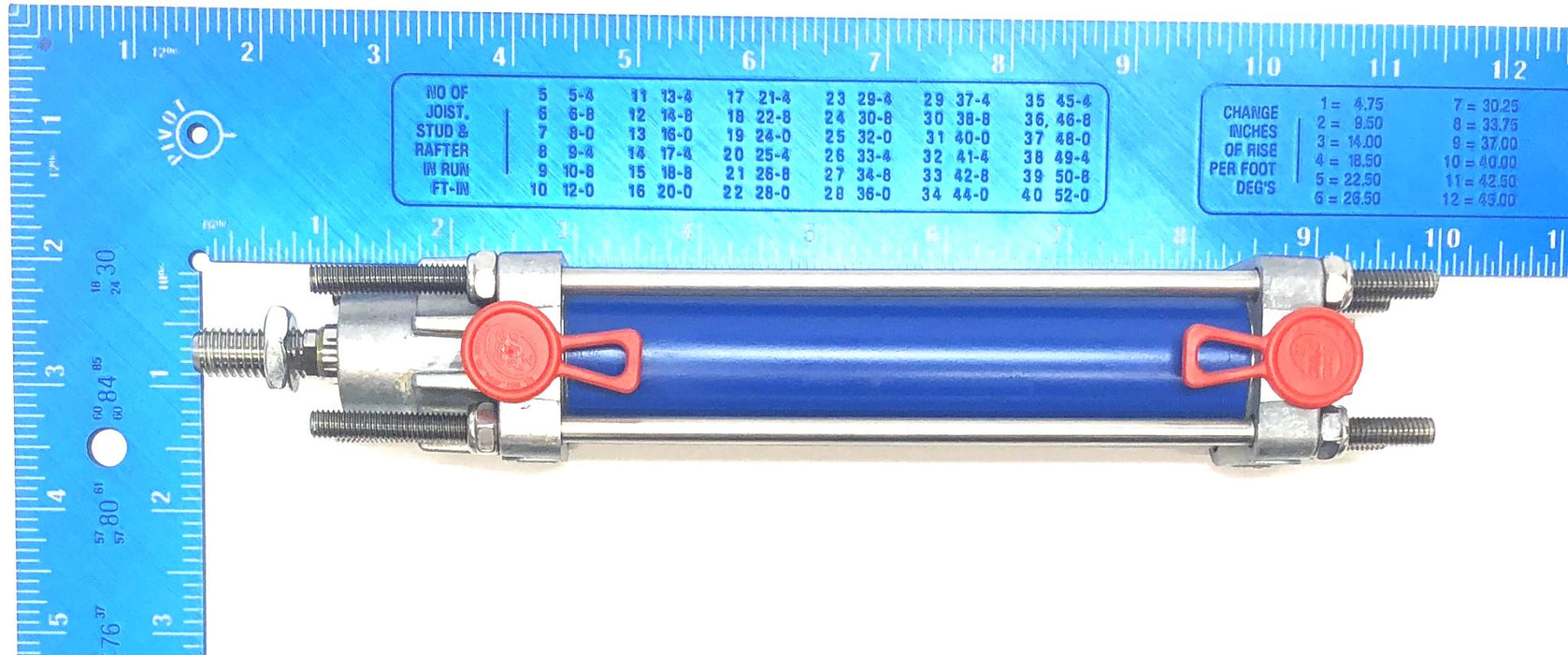 Aventics 10 Bar Pmax Blue Pneumatic Cylinder 7472000003 NOS