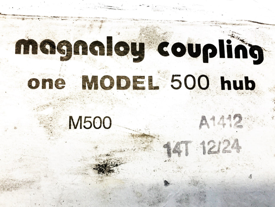 Magnaloy M500 Coupler 500A1412 NOS