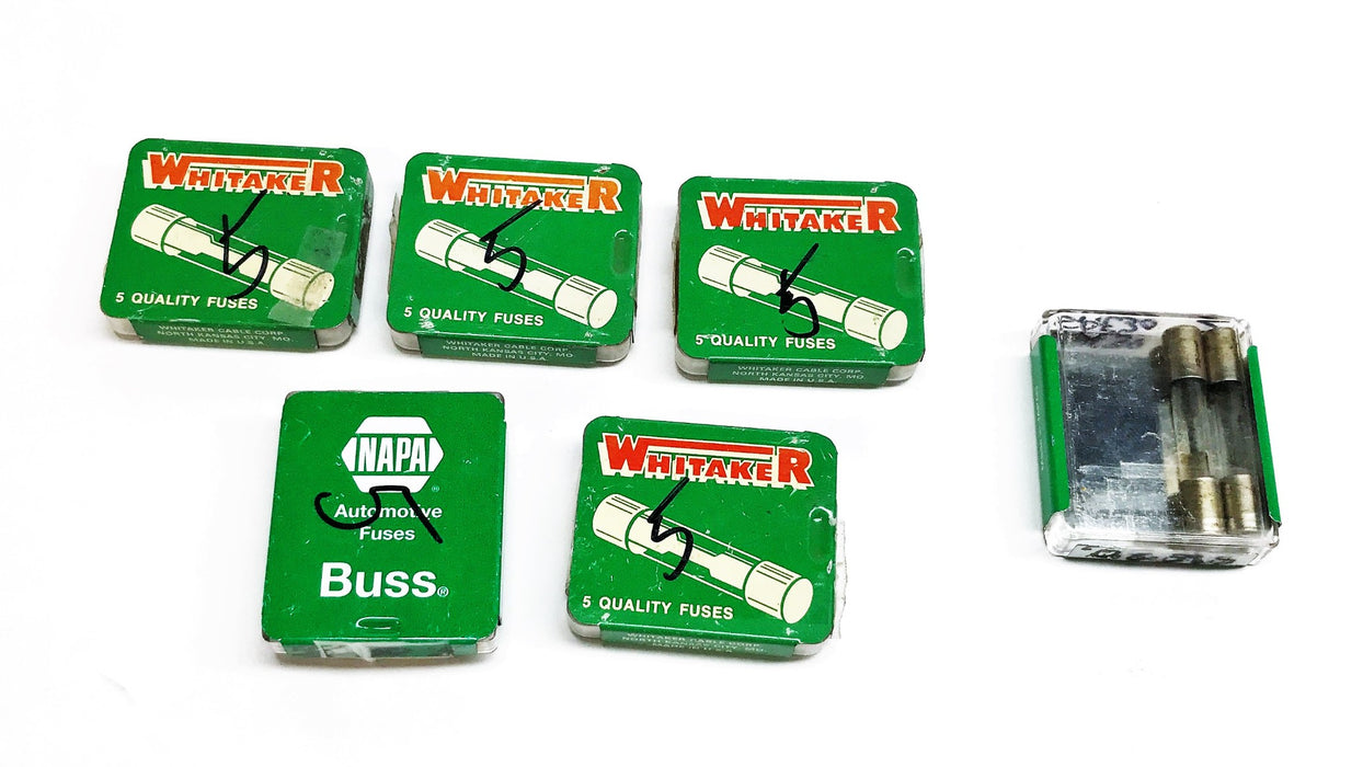Whitaker/Buss 30 Amp Fuse, Box of 5, SFE-30 [Lot of 5] NOS