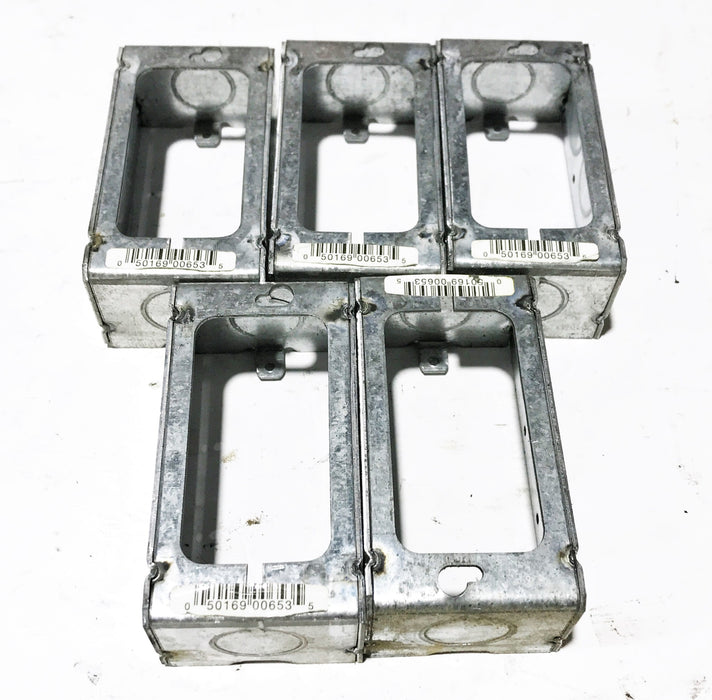 Hubbell Steel Extension Ring 653 [Lot of 5] NOS