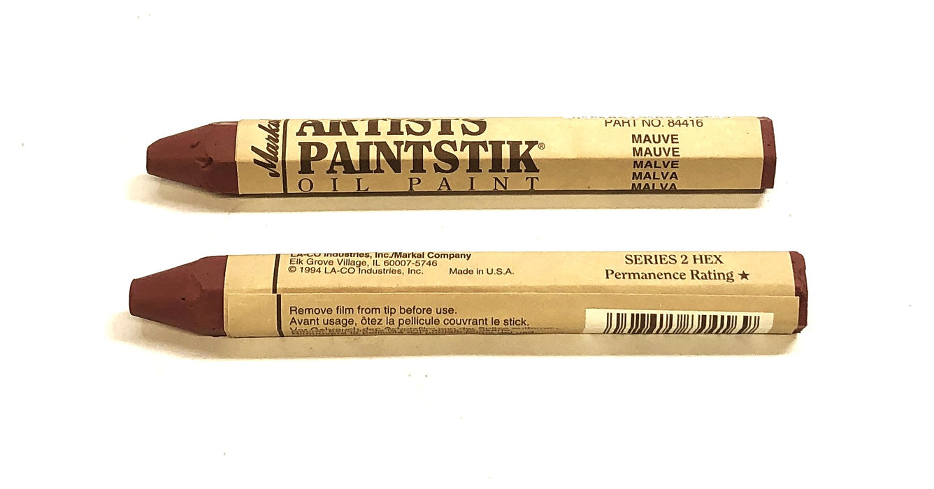 Markal La-Co Mauve Hex Artist Paintstik (Box of 12) 84416 NOS