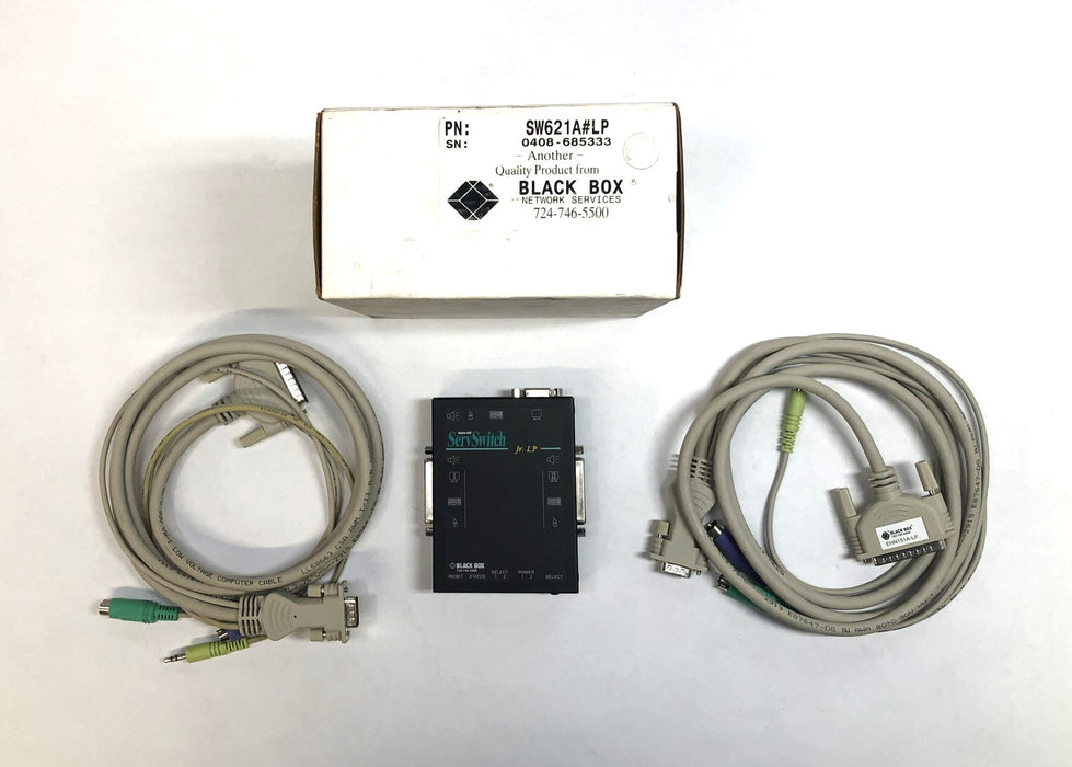 Black Box ServeSwitch Jr. LP SW621A-LP NOS