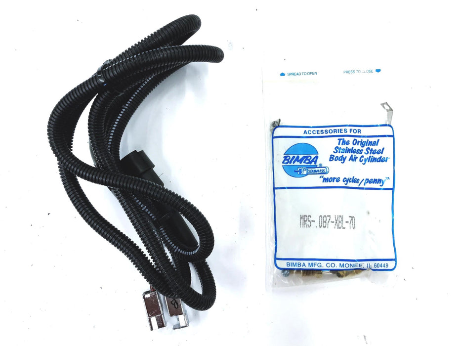 Bimba Reed Switch and Cable MRS 087-XBL-70 NOS