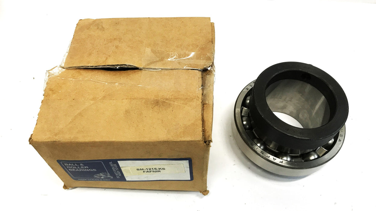 Fafnir Insert Bearing and Collar SM-1215-KS NOS