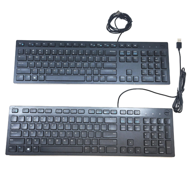 Dell USB Wired Keyboard KB216t [Lot of 2] NOS