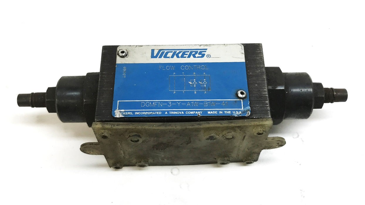 Vickers Flow Control Valve DGMFN-3-Y-A1W-B1W-41 USED