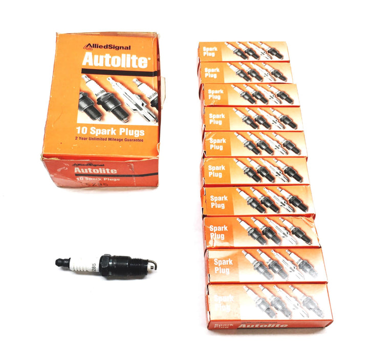 Autolite Allied Signal 10 Piece Spark Plug Set 5285 NOS