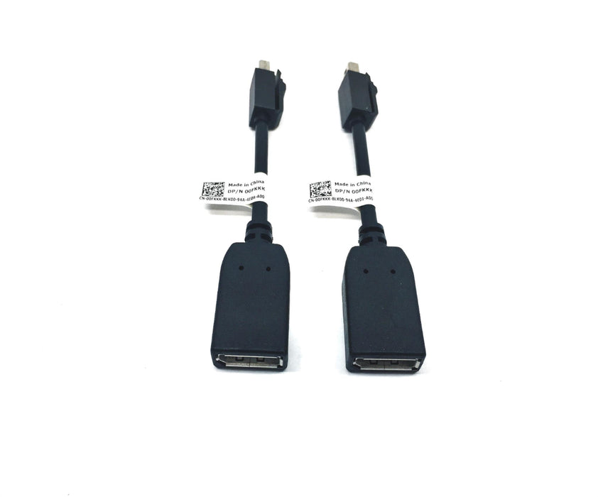 DP/N Mini DP To DisplayPort Cable For Computer Notebook OOFKKK [Lot of 2] NOS