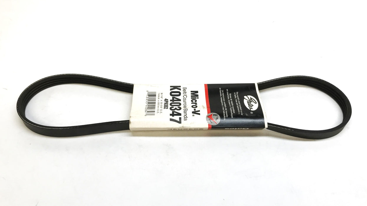 Car Quest/Gates 9/16" x 35-3/8" Micro-V Drive Belt K040347 [Lot of 2] NOS
