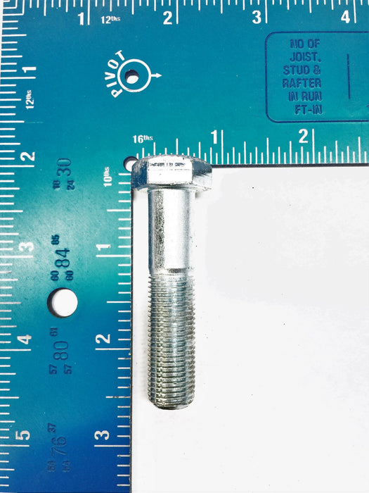 Unbranded 7/16" x 2-1/2" Plated Hex Cap Screw [Lot of 50] NOS