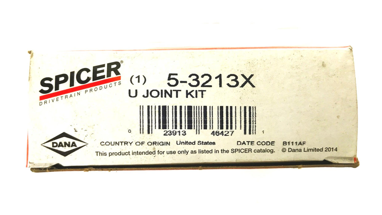 Spicer Universal Joint Kit with Clips 5-3213X [Lot of 2] NOS