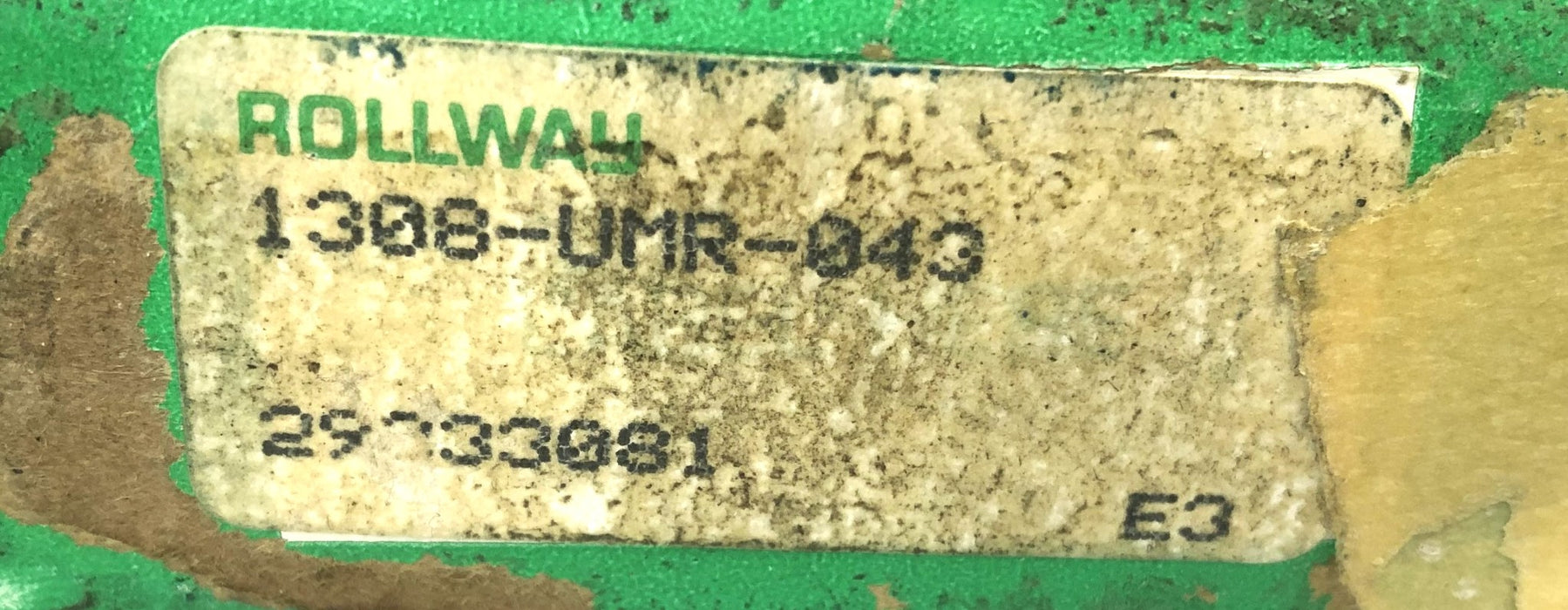 Rollway Cylindrical Roller Bearing 1308-UMR-043 (29033081) NOS