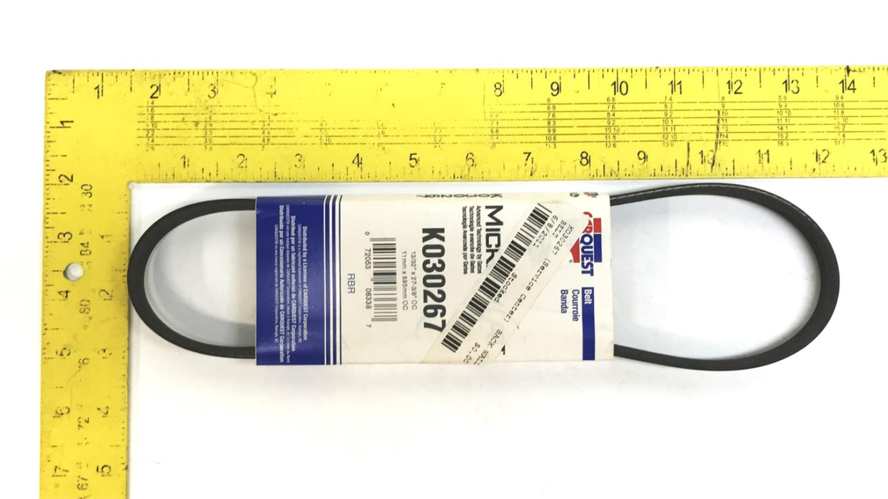 Car Quest/Gates 13/32" x 27-3/8" Micro-V Drive Belt K030267 [Lot of 2] NOS