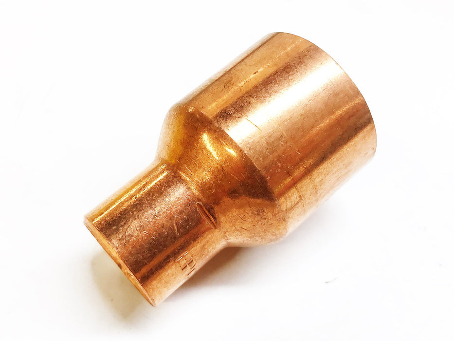 Familian 1-1/2" x 3/4" Copper Reducing Coupling 1-670-38-6849 [Lot of 3] NOS