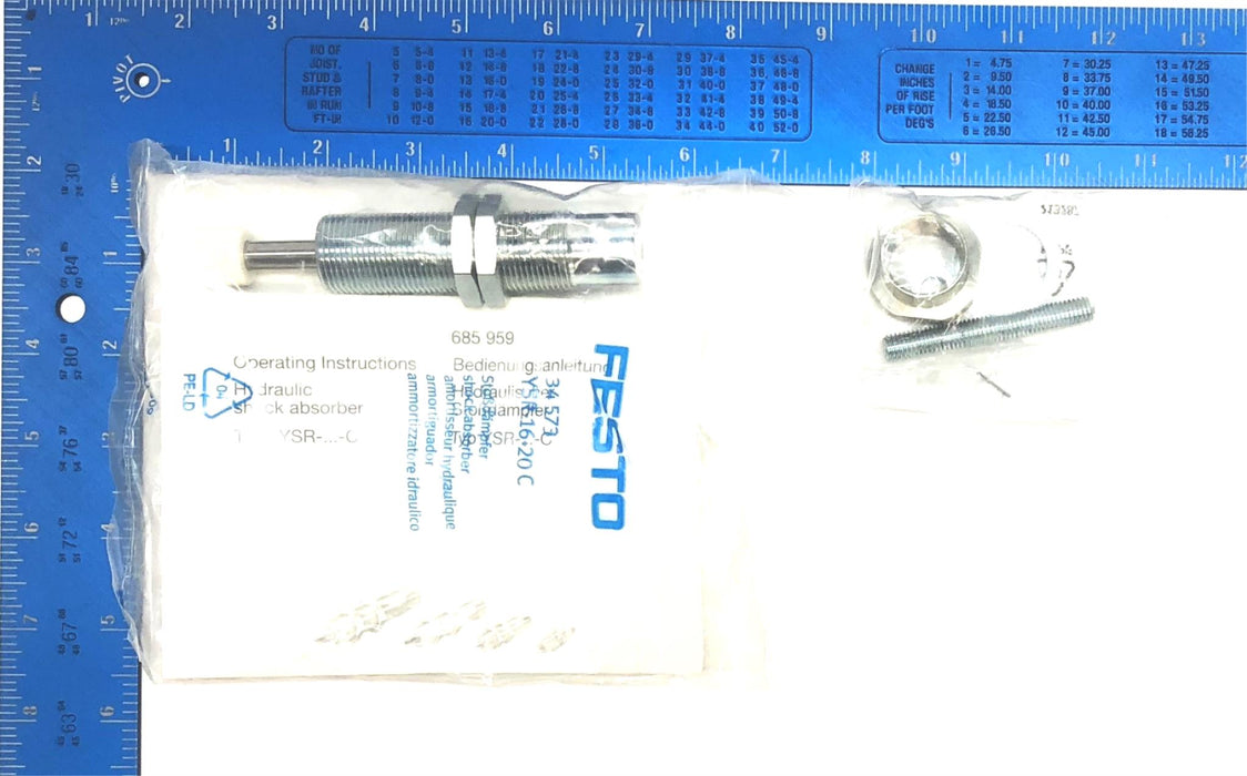 Festo Pneumatic Shock Absorber Kit DG-GA-40-YSR  NOS