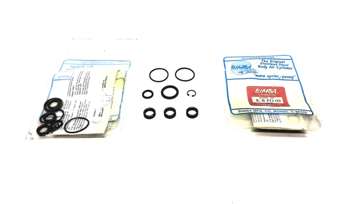 Bimba Pneumatic Cylinder Repair Kit K-B-FO-09 [Lot of 2] NOS