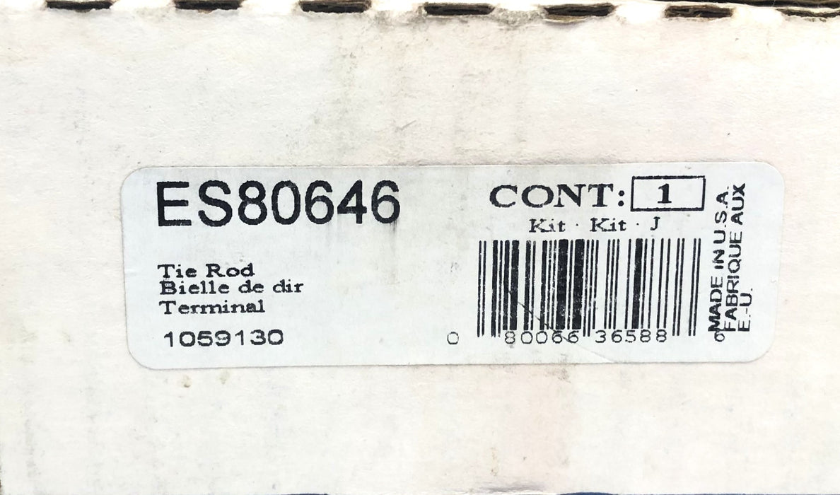 Moog Steering Tie Rod End Kit ES80646 [Lot of 2] NOS