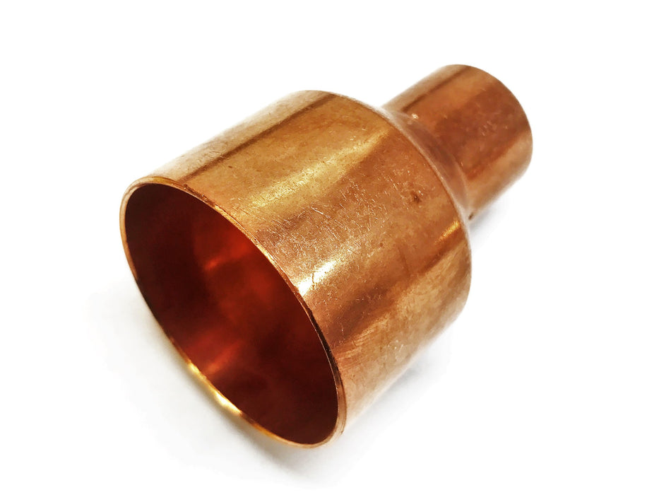 EPC 2-1/8" x 1-1/8" Copper Reducing Coupling [Lot of 2] NOS