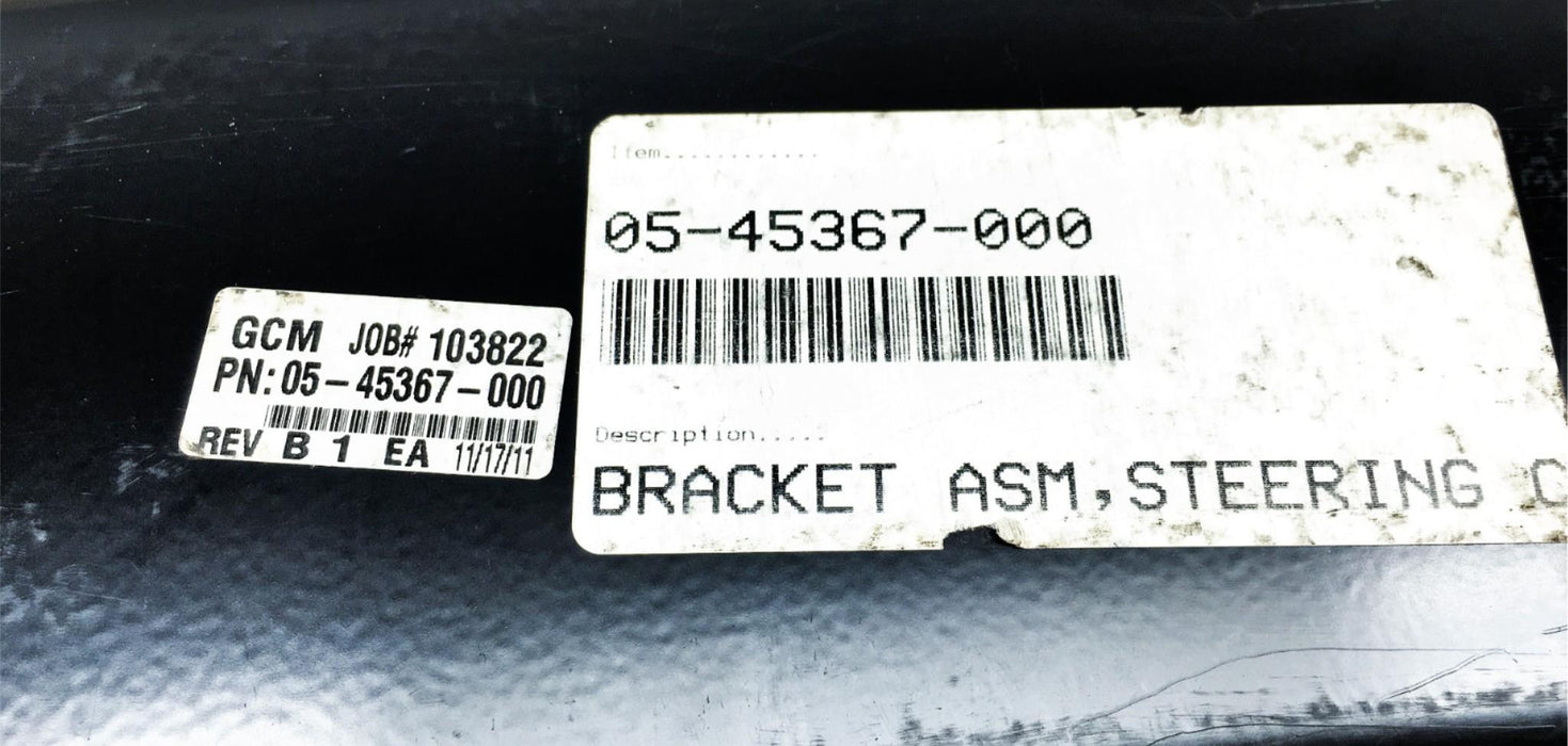 GCM Savannah Bus Steering Bracket Assembly 05-45367-000 NOS