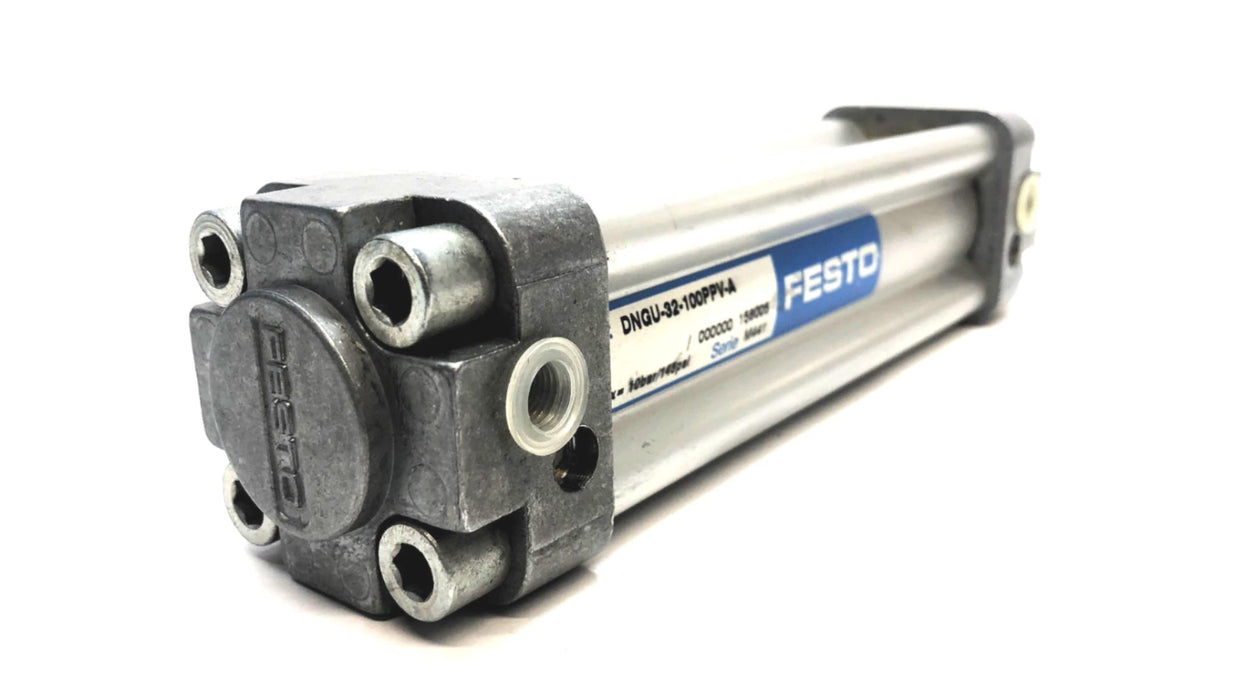 Festo 10 Bar / 145 PSI Pmax Pneumatic Cylinder DNGU-32-100PPV-A NOS