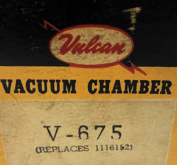 Vulcan Vacuum Chamber V-675 (1116152) [Lot of 3] NOS