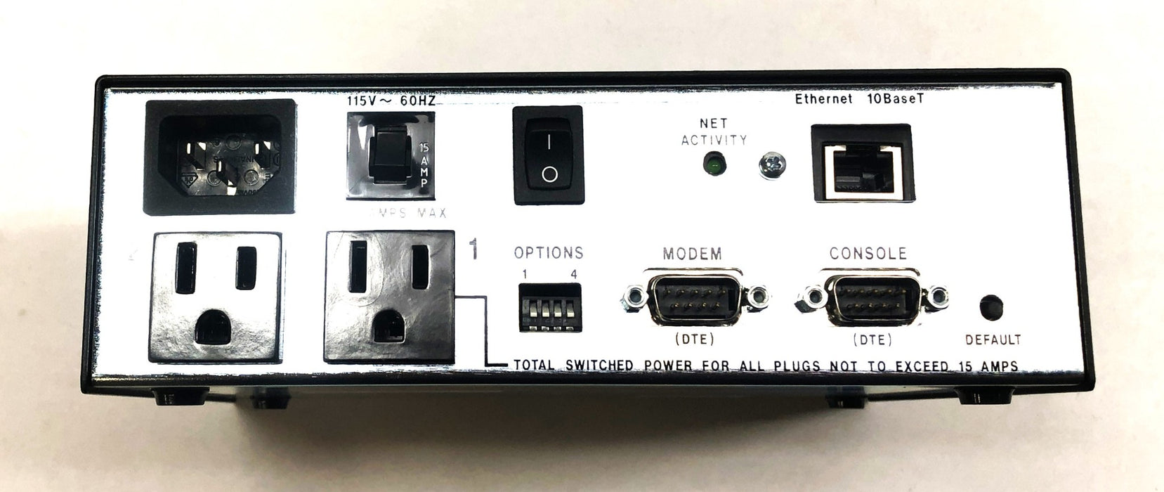 Black Box Dual-Port Network Power Switch SWI081A NOS