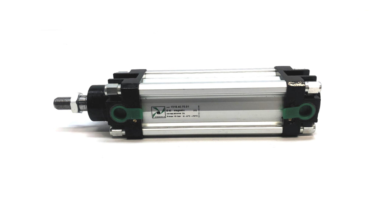Pneumax 75 Stroke 10 Bar Pmax Magnetic Pneumatic Cylinder 1319.40.75.01 NOS