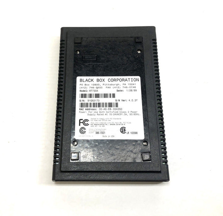 Black Box Network Access FrameRouter MT730A NOS