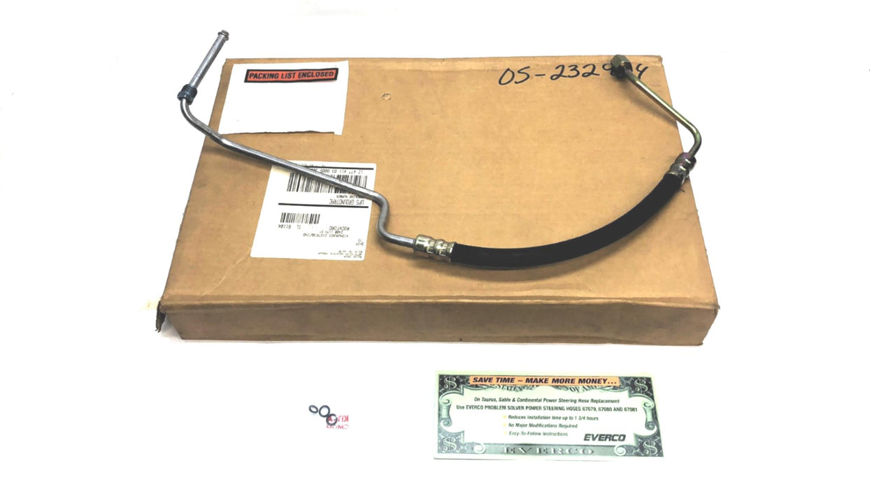 Everco Power Steering Pressure Line Hose 69976 NOS