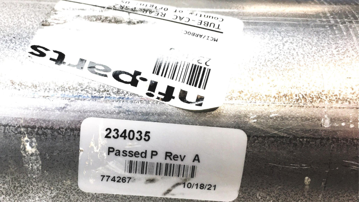 NFI.Parts 4IN DIA Rear EGR2 Condensed Air Conditioner Tube 234035 (774267) NOS