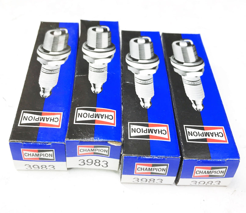 Champion "Platinum Power" Spark Plug 3983 [Lot of 4] NOS