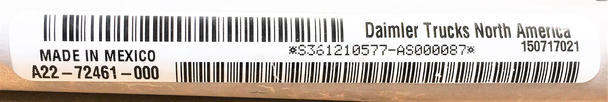 DAIMLER/FRIGHTLINER Condenser A22-72461-000 NOS