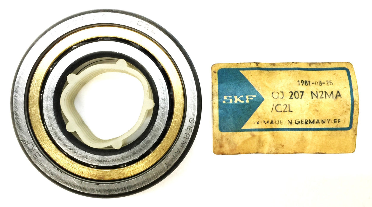 SKF Roller Ball Bearing QJ207N2MA/C2L NOS