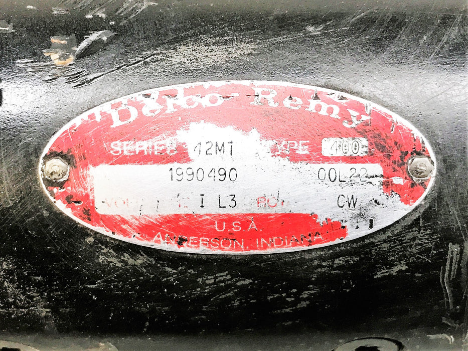 Delco Remy 42MT 12 Volt Starter Motor 1990940 REMANUFACTURED