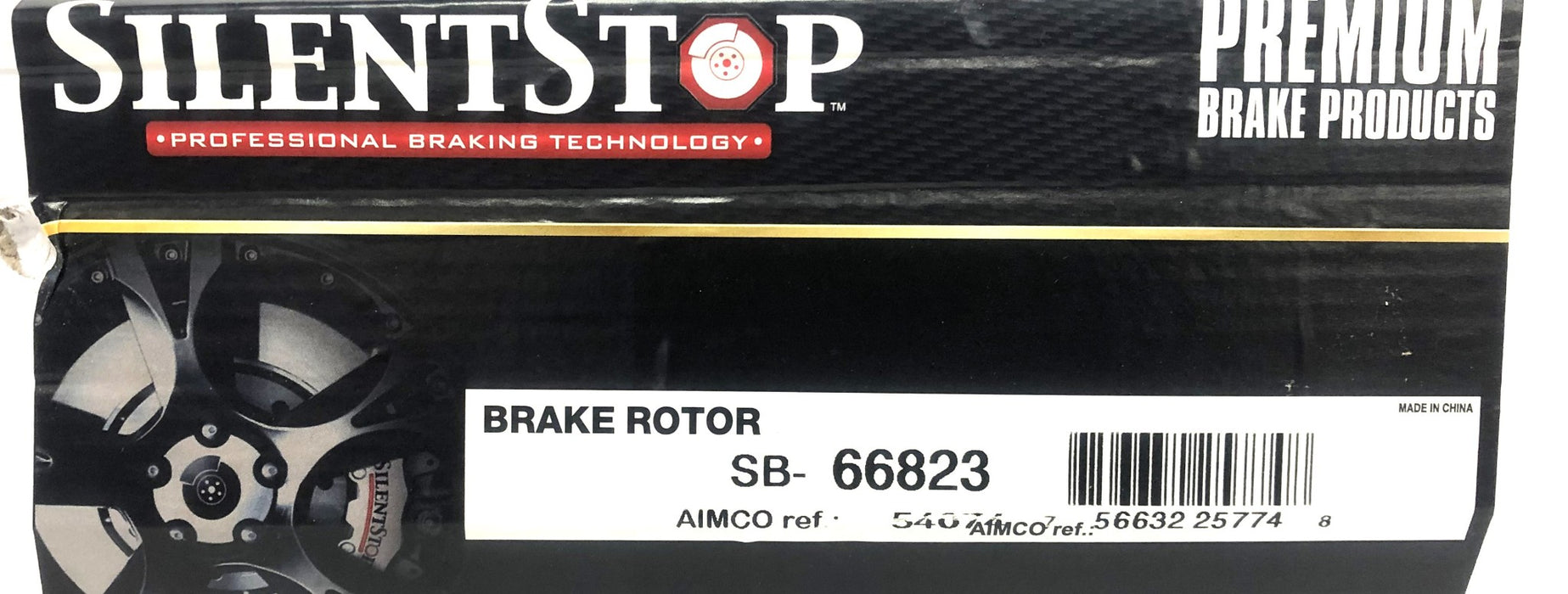 Silent Stop Brake Disc Rotor SB-66823 NOS