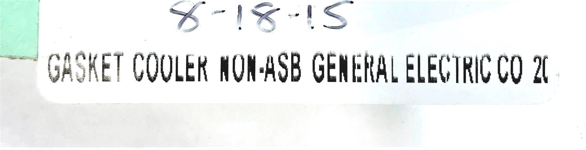 GENERAL ELECTRIC 15.25" OD NON-ASB GASKET WITH RIB [LOT OF 4] NOS