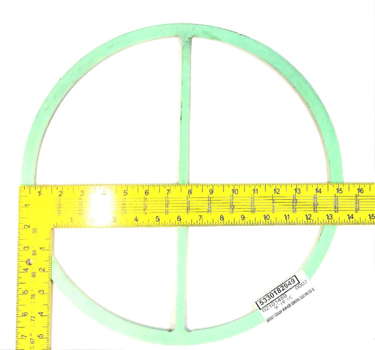 GENERAL ELECTRIC 15.25" OD NON-ASB GASKET WITH RIB [LOT OF 4] NOS