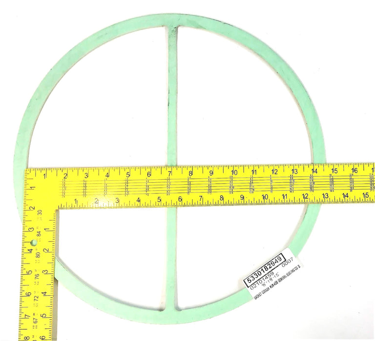 GENERAL ELECTRIC 15.25" OD NON-ASB GASKET WITH RIB [LOT OF 4] NOS