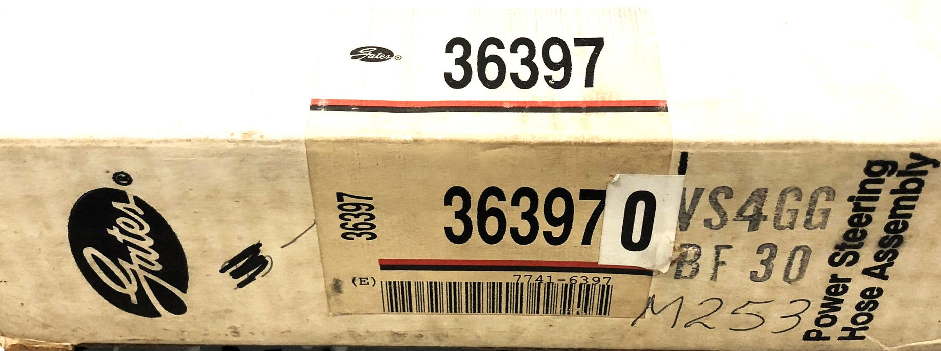 Gates Power Steering Pressure Line Hose Assembly 36397 NOS