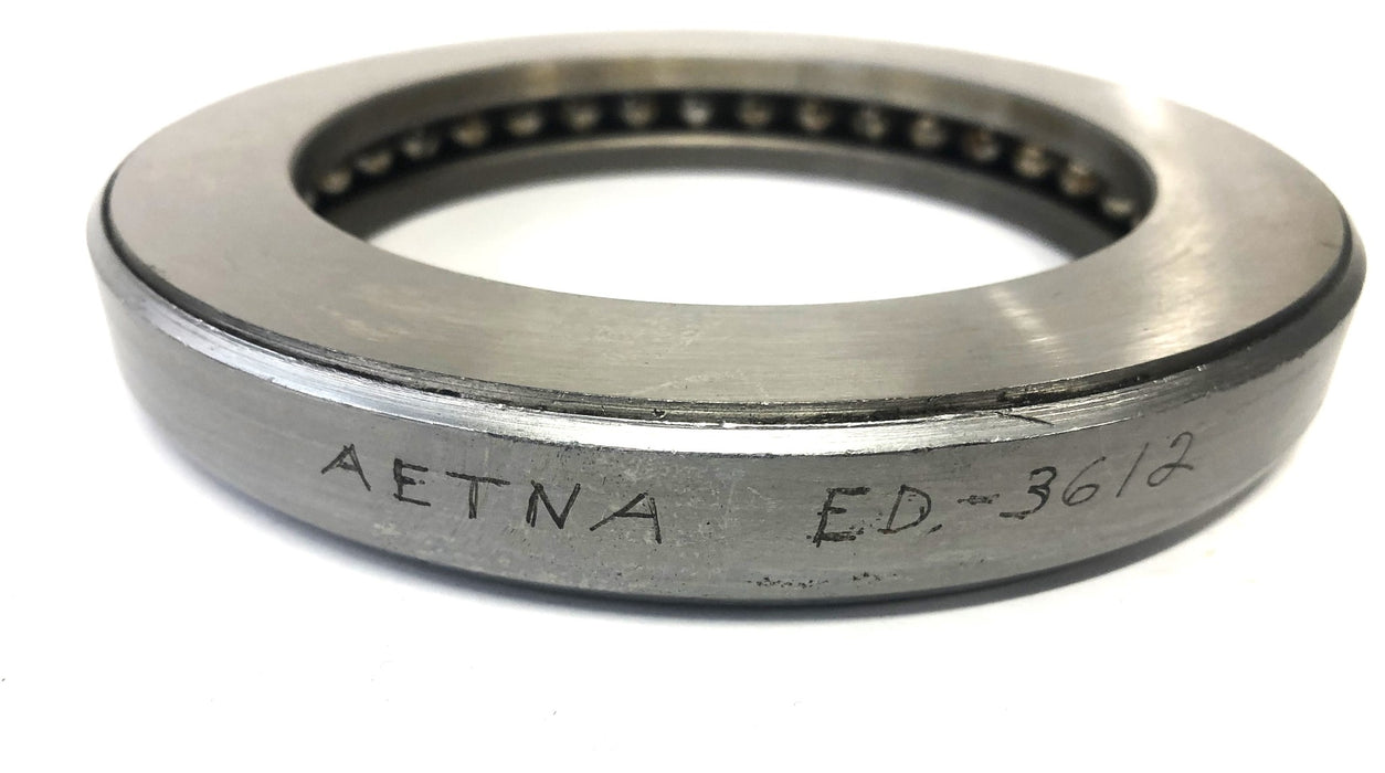 Aetna Thrust Ball Bearing ED-3612 NOS