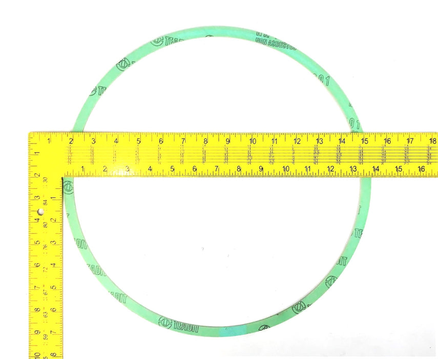 UNBRANDED NON-ASB GASKET 13"ID 13-7/8"OD 1/16"THICK 1/2"WIDTH [LOT OF 5] NOS