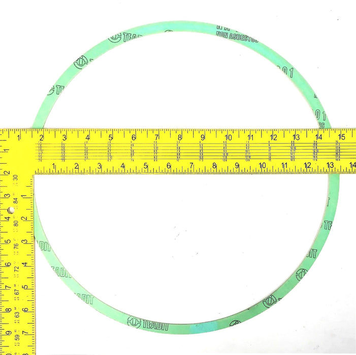 UNBRANDED NON-ASB GASKET 13"ID 13-7/8"OD 1/16"THICK 1/2"WIDTH [LOT OF 5] NOS