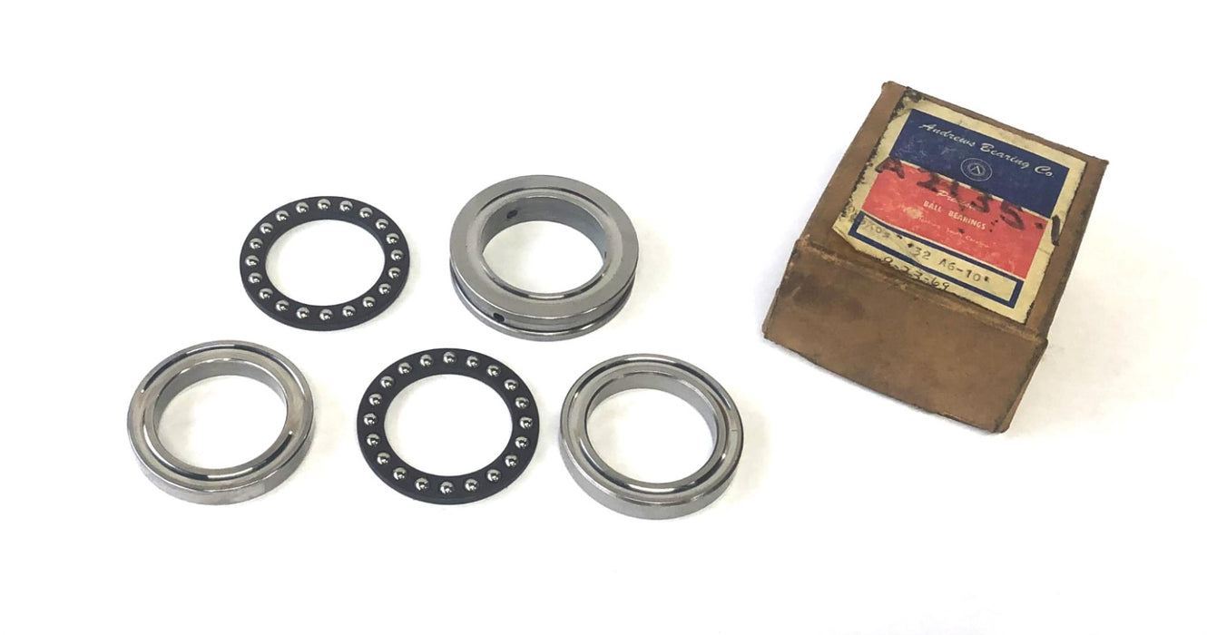 Andrew's Co Precision Thrust Ball Bearing 32 A6-10 (A2135-1) NOS