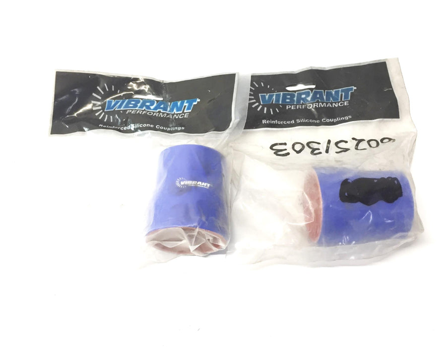Vibrant 2" x 2.25" x 3" Silicone Reducer Coupling 2765B [Lot of 2] NOS