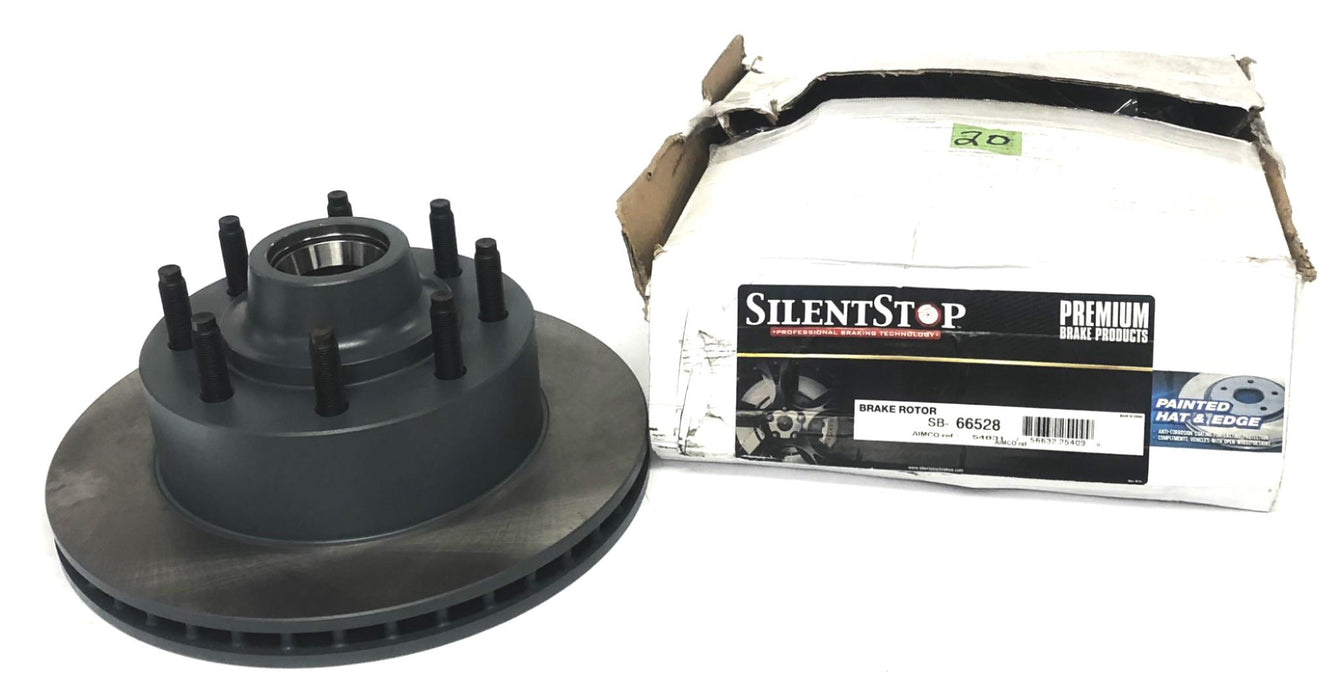 Silent Stop Front Brake Disc Rotor And Hub Assembly SB-66528 NOS