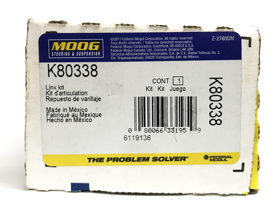 Moog Suspension Stabilizer Bar Link Kit K80338 NOS