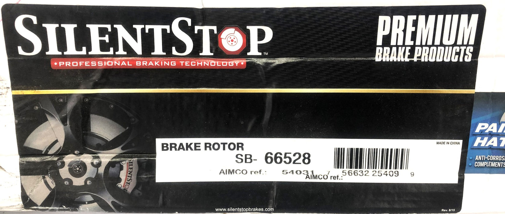 Silent Stop Front Brake Disc Rotor And Hub Assembly SB-66528 NOS