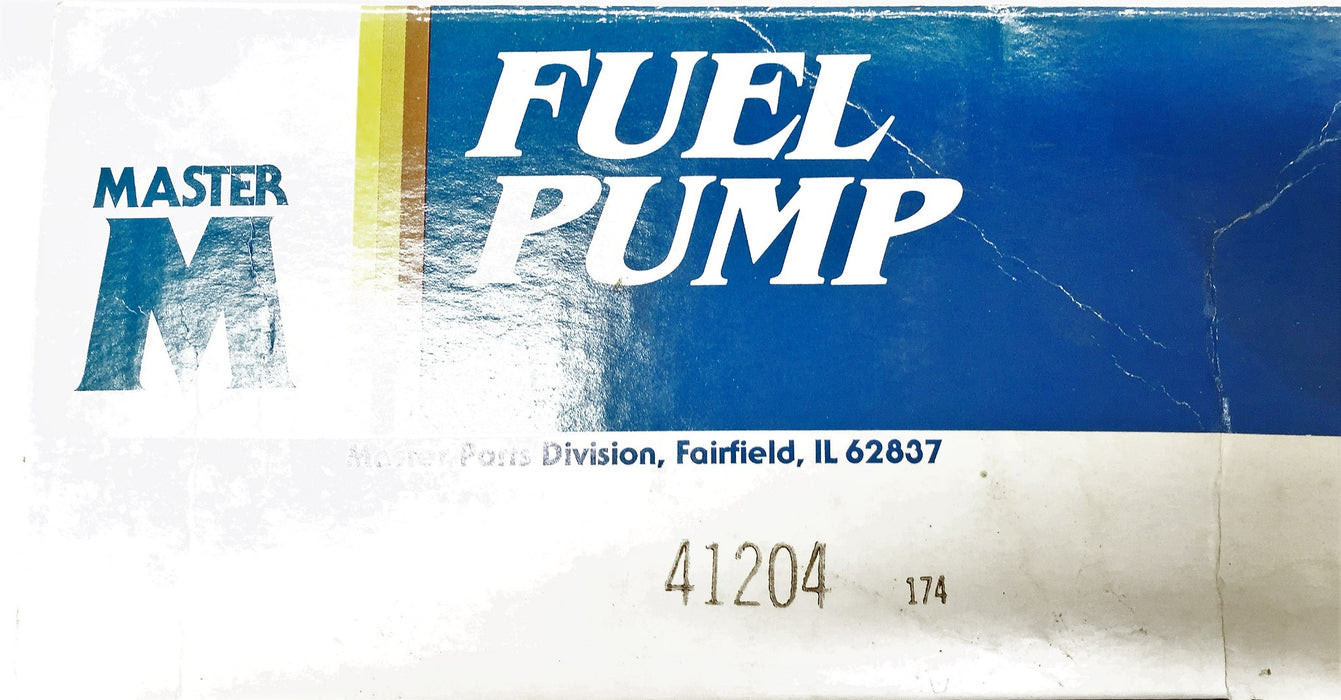 Master Fuel Pump 41204 NOS